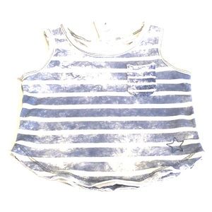 NWT Tocoto vintage striped baby tank top